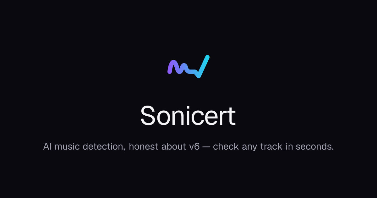 Sonicert screenshot